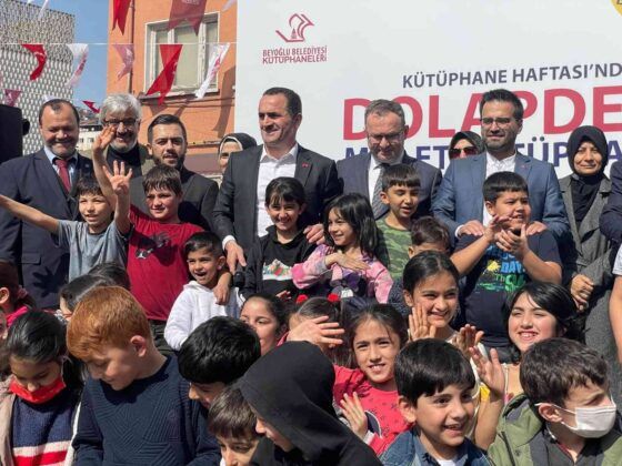Beyoğlu’nun 11’inci kütüphanesi Dolapdere’de açıldı