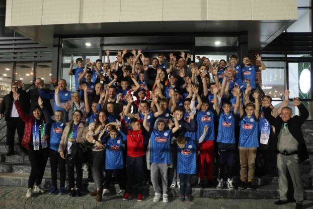 Ukraynalı sporcular Rize’ye geldi