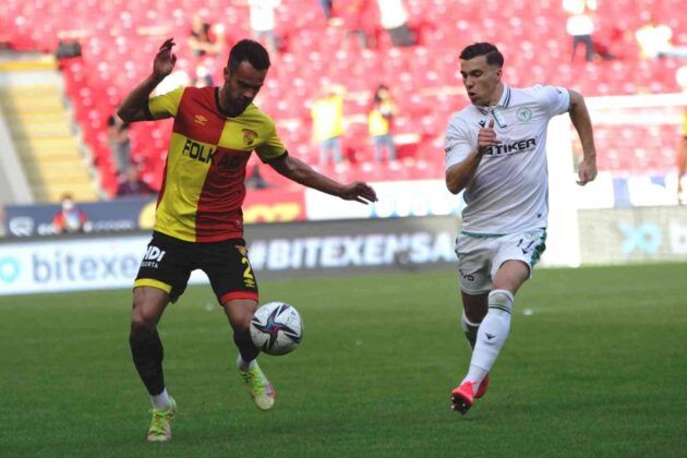 Konyaspor ile Göztepe 10. randevuda