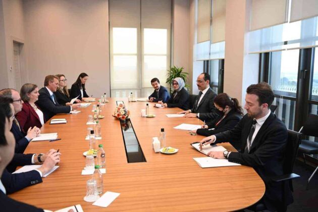 Cumhurbaşkanlığı Sözcüsü İbrahim Kalın, ABD Dışişleri Bakanlığı Siyasi İşler Müsteşarı Victoria Nuland görüştü