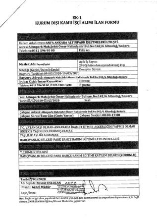 MEZUNİYET VE SINAV ŞARTI YOK MEZUNİYET VE SINAV ŞARTI YOK