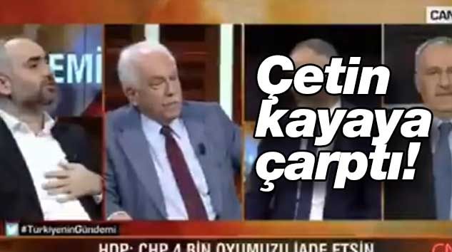 İsmail Saymaz’a Perinçek şoku! “Özür diliyorsun!”