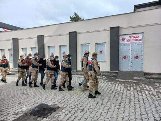 Demiryolu rayı hırsızlığı yapan 5 kişi tutuklandı