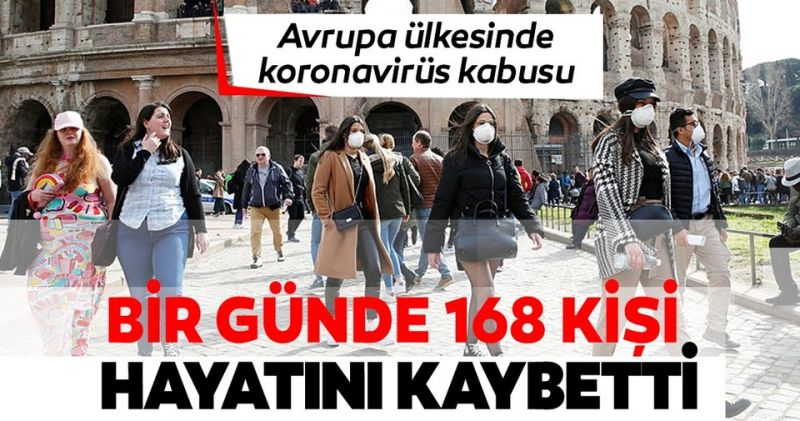 Bir günde 168 kişi öldü