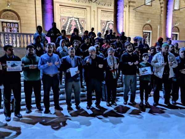 İsrail’in Mescid-i Aksa’ya saldırısı protesto edildi