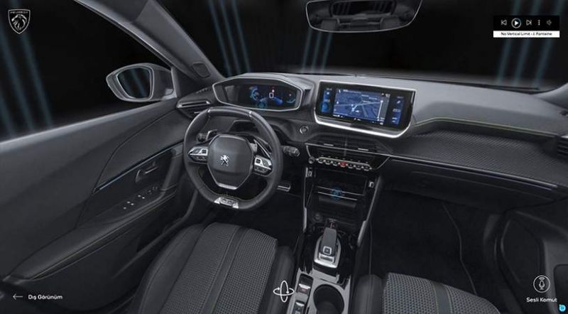 PEUGEOT ONLINE SHOWROOM ŞİMDİ BİR TIK UZAKTA
