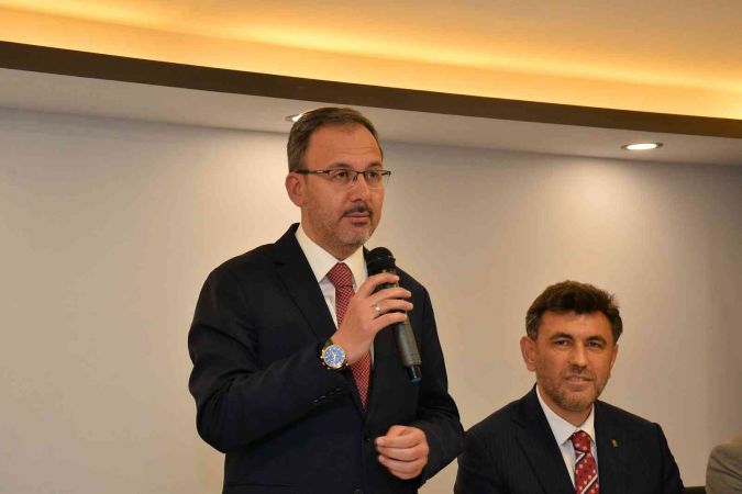 Bakan Kasapoğlu: “Yatırımlarımız devam edecek”