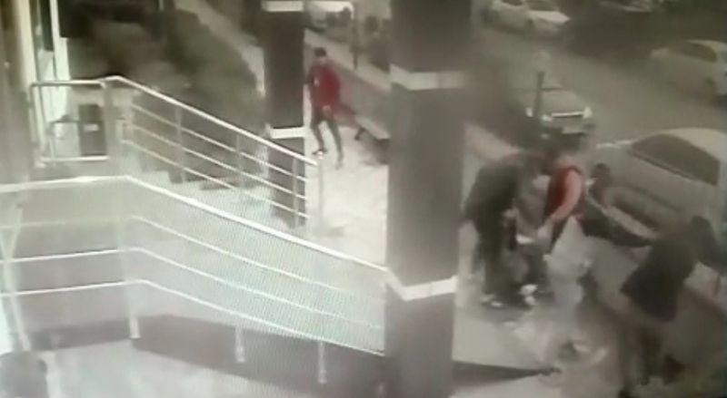 Samsun’da davulcu terörü kamerada