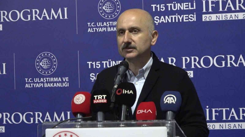 Bakan Karaismailoğlu: ‘Demiryolu ağımızı 2053’de 28 bin 590 kilometreye hedefledik’