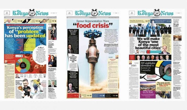 İngilizce gazete Konya’nın tanıtımına katkı sağlıyor