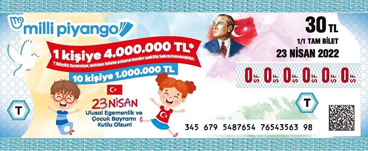 Milli Piyango 23 Nisan Açıklandı!