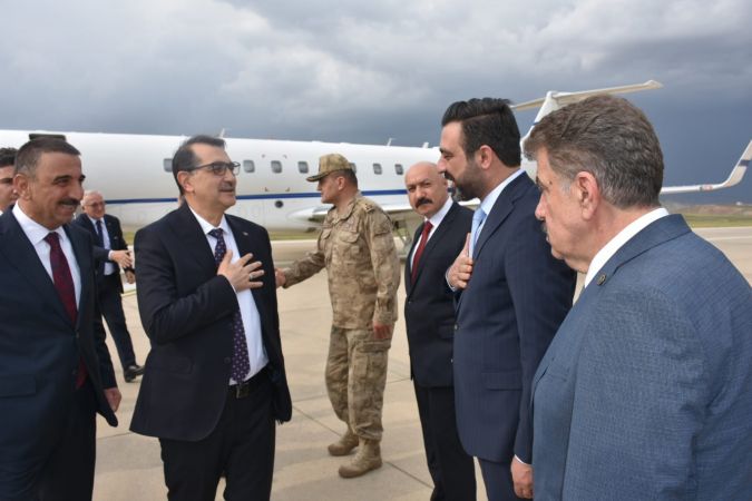 Enerji ve Tabii Kaynaklar Bakanı Dönmez Siirt’te