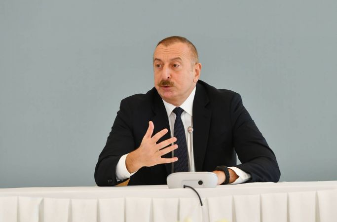 Aliyev: ” Şuşa Beyannamesi, kardeşliğimizin ve işbirliğimizin açık bir örneğidir”
