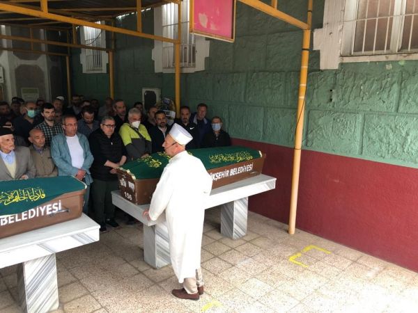 Nişanlısı tarafından öldürülen adam son yolculuğuna uğurlandı