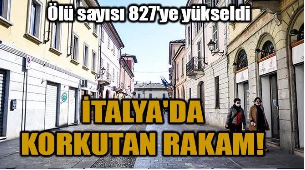 İTALYA’DA KORKUTAN RAKAM!
