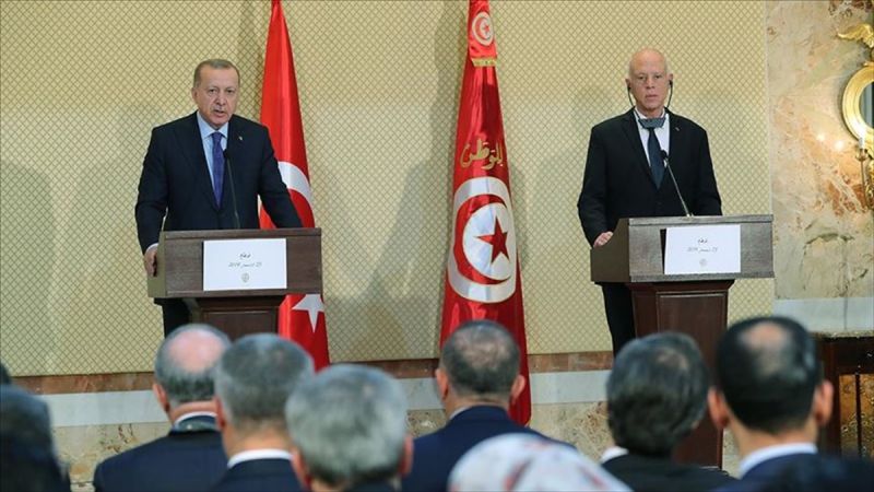 Cumhurbaşkanı Erdoğan: Libya’da istikrarın sağlanması çabalarına Tunus’un da katkıları olacak