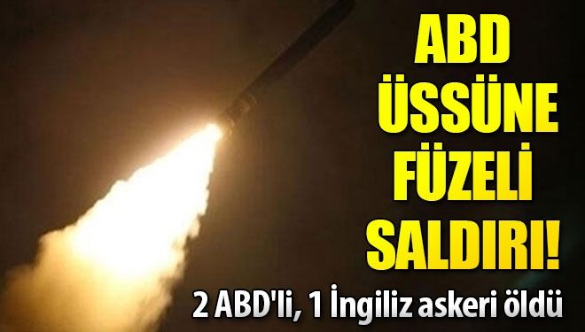10 füzeyle saldırı düzenlendi