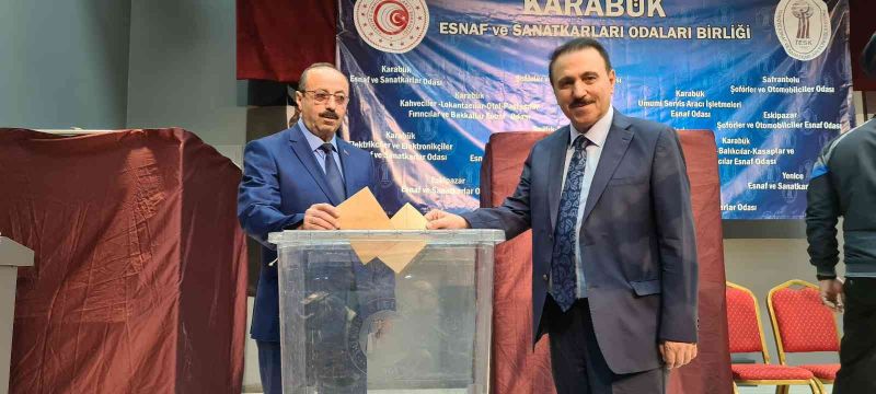Karabük ESOB Başkanı Tümen, 6. kez güven tazeledi