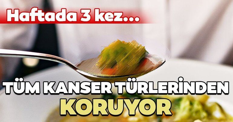 Tüm kanser türlerine karşı koruyor!