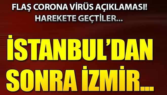 İstanbul’dan sonra İzmir