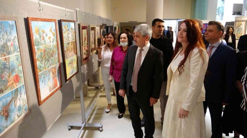 ‘Çiçeklerin Dilinden Geleceğe Miras’ sergisi Hatay’da açıldı