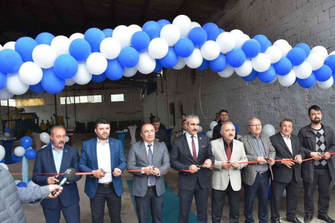 İskilip’te beton parke tesisi törenle açıldı