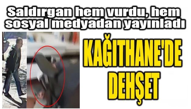 SALDIRGAN HEM VURDU, HEM SOSYAL MEDYADAN YAYINLADI