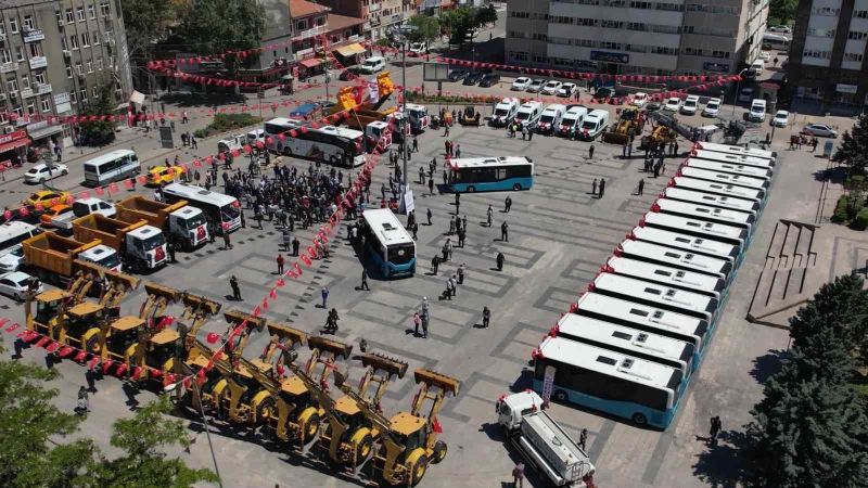 Kırklareli belediyesi filosuna 45 araç daha kattı