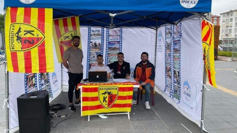 Kayserispor taraftarında final heyecanı Kayserispor taraftarında final heyecanı