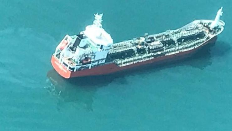 İzmit Körfezi’ni yakıt kirliliğine sebep olan gemi böyle tespit edildi