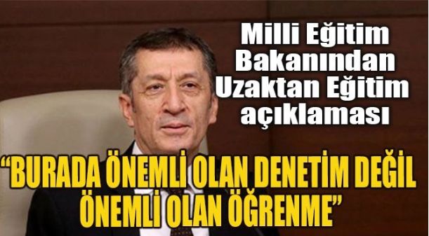 UZAKTAN EĞİTİM AÇIKLAMASI