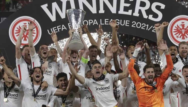 UEFA Avrupa Ligi şampiyonu Eintracht Frankfurt oldu