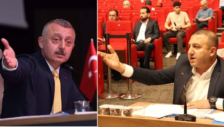 Kocaeli Büyükşehir Belediye meclisinde canlı yayın gerginliği