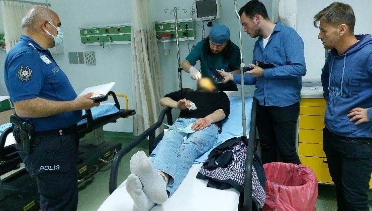 ‘Neden baktın’ tartışmasında bıçaklı ve sopalı saldırıya uğradılar