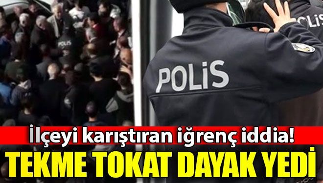Taciz iddiası ortalığı karıştırdı
