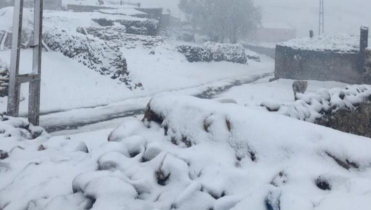 Mayıs ayında kar sürprizi