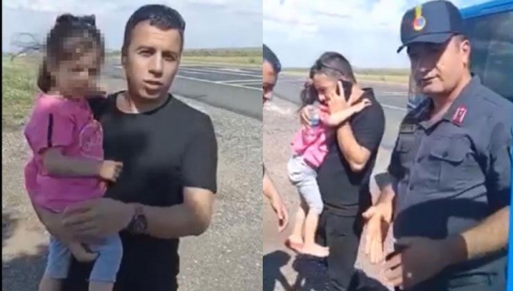 Pes dedirten olay: Yolda mola verdiler, 3 yaşındaki kızlarını unutup gittiler