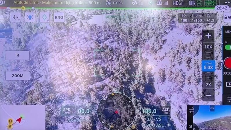 Hatay’da orman yangını: Soğutma çalışmaları sürüyor