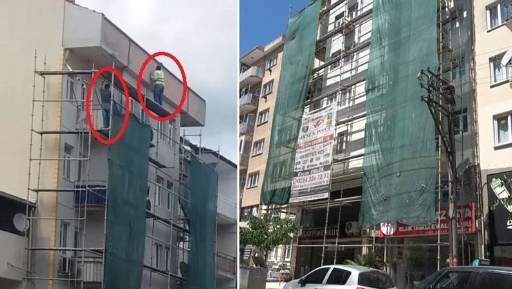 Ölüme davetiye çıkarmışlardı! 6 metreden beton zemine çakıldı
