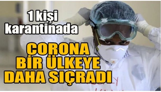 BİR ÜLKEYE DAHA SIÇRADI!