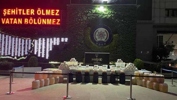 Türkiye’de rekor miktarda metamfetamin ele geçirildi