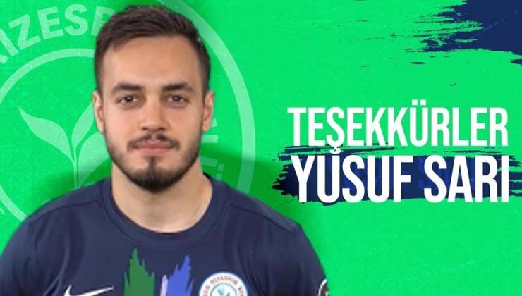 Çaykur Rizespor, Yusuf Sarı ile yollarını ayırdı