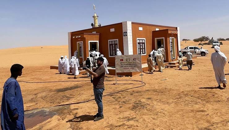 İHH Sudan’da cami inşa etti