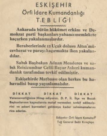 “KAÇACAKLAR” Tuzağı Tarihi Vesika  ile Ortaya Çıktı