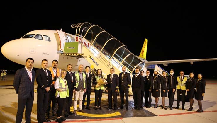 Pegasus Havayolları’nın Sabiha Gökçen – Zafer Havalimanı uçuşları başladı