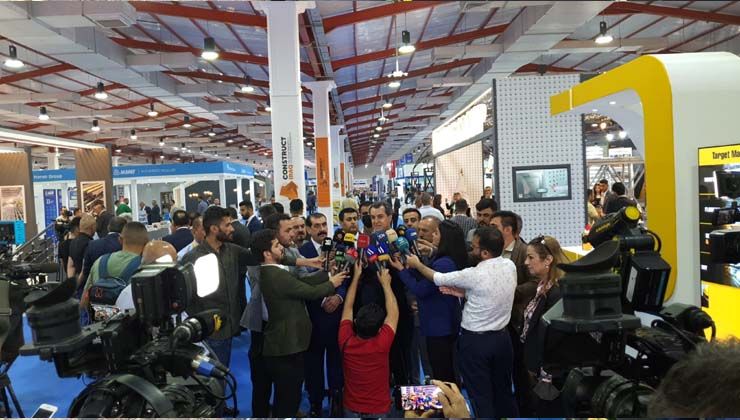 Irak’ın en büyük inşaat endüstri fuarına bölgeden yoğun ilgi