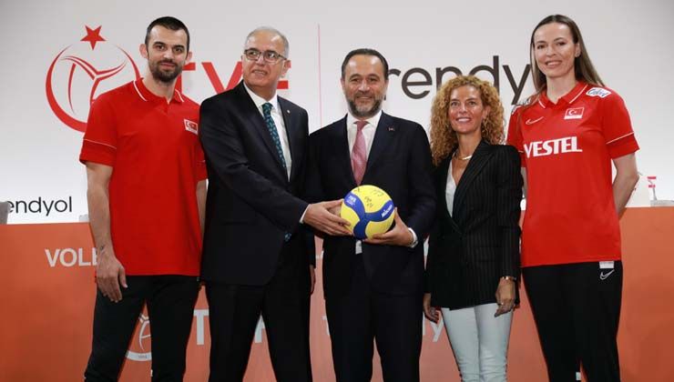 Trendyol, Voleybol Milli Takımları ana sponsoru oldu