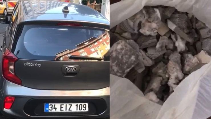 İstanbul’da akılalmaz hırsızlık: Kiralık aracın egzozundan kristal parça çaldılar