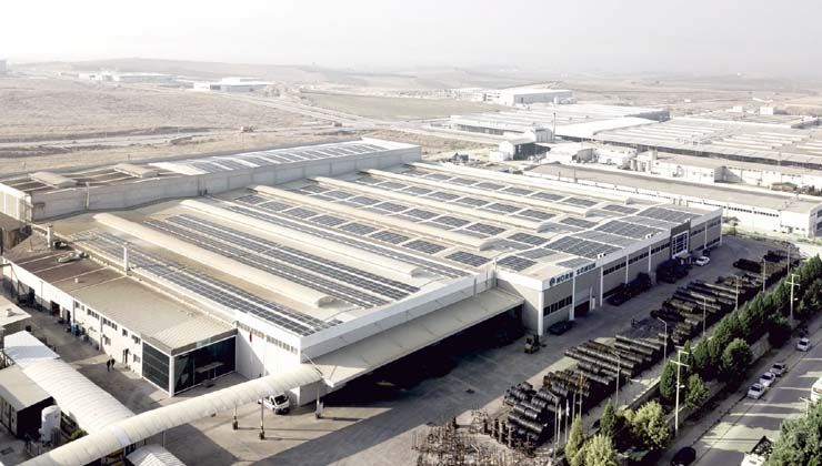 Norm Holding fabrikaları enerjiyi güneşten karşılıyor