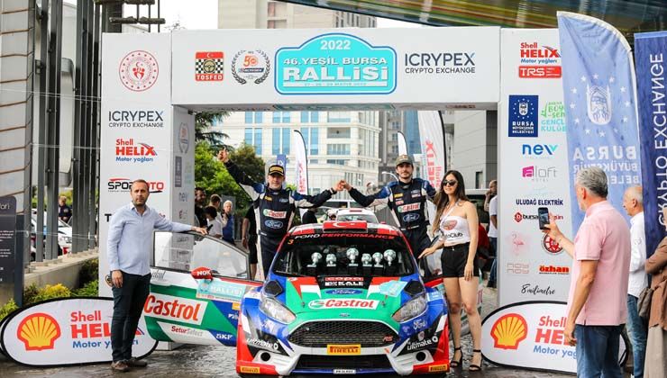 Castrol Ford Team Türkiye, 46. Yeşil Bursa Rallisi’ni ödüllerle tamamladı